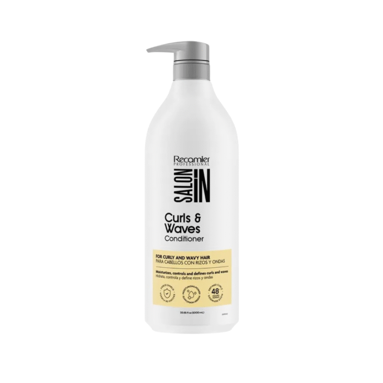 Acondicionador Sin Sal Cabello Rizos 1lt Curls Y Waves Salon In