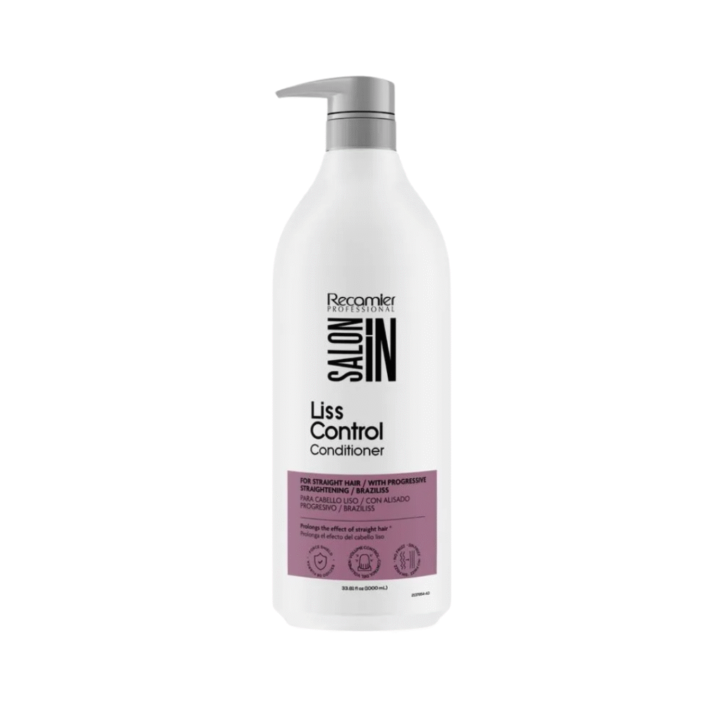 Acondicionador Sin Sal Para Cabello Alisado 1lt Liss Control Salon In