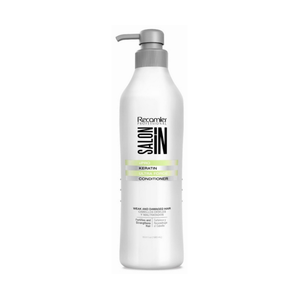 Acondicionador Sin Sal Cabello Debil 1lt Ultra Force Salon In Recamier