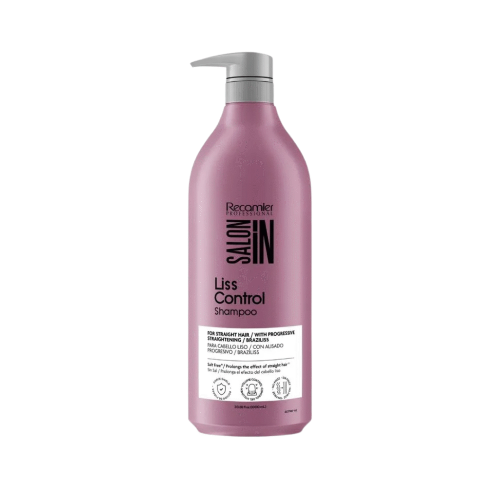 Shampoo Sin Sal Cabello Alisado 1lt Liss Control Salon In Recamier Pro