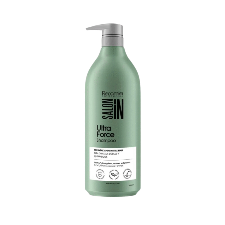 Shampoo Sin Sal Cabello Debil 1lt Ultra Force Salon In Recamier