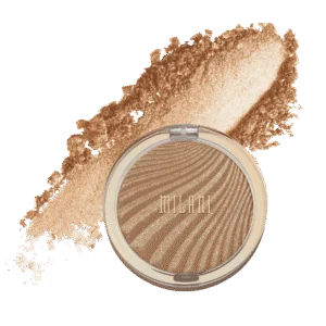Iluminador Strobelight Instant Glow Powder Milani: iluminador en polvo de brillo graduable