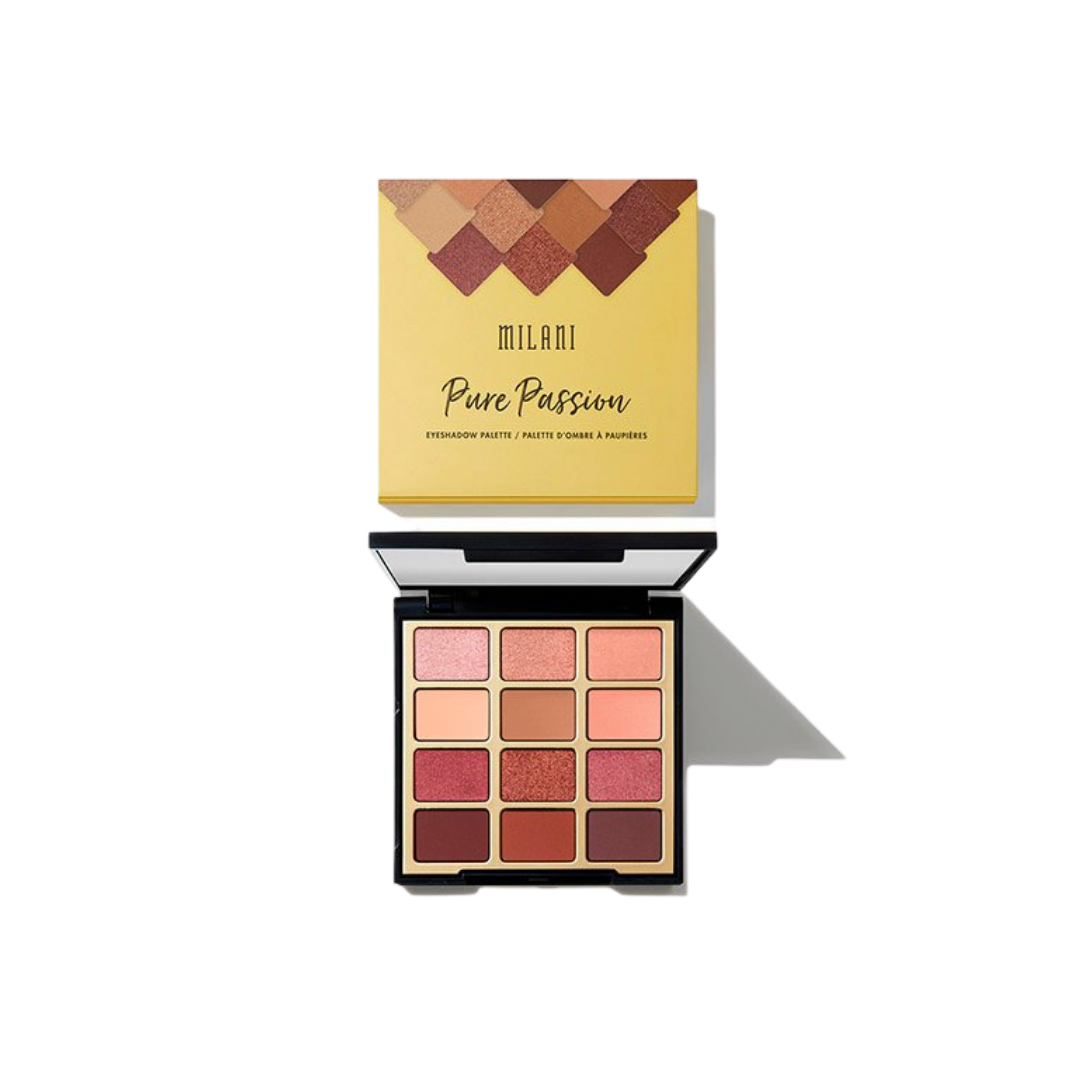Paletas de Sombras de 12 Tonos Milani: paleta de maquillaje para ojos con doce tonos