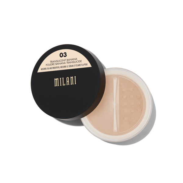 Polvo Suelto Make It Last Setting Powder Milani: polvo suelto translúcido para fijar maquillaje