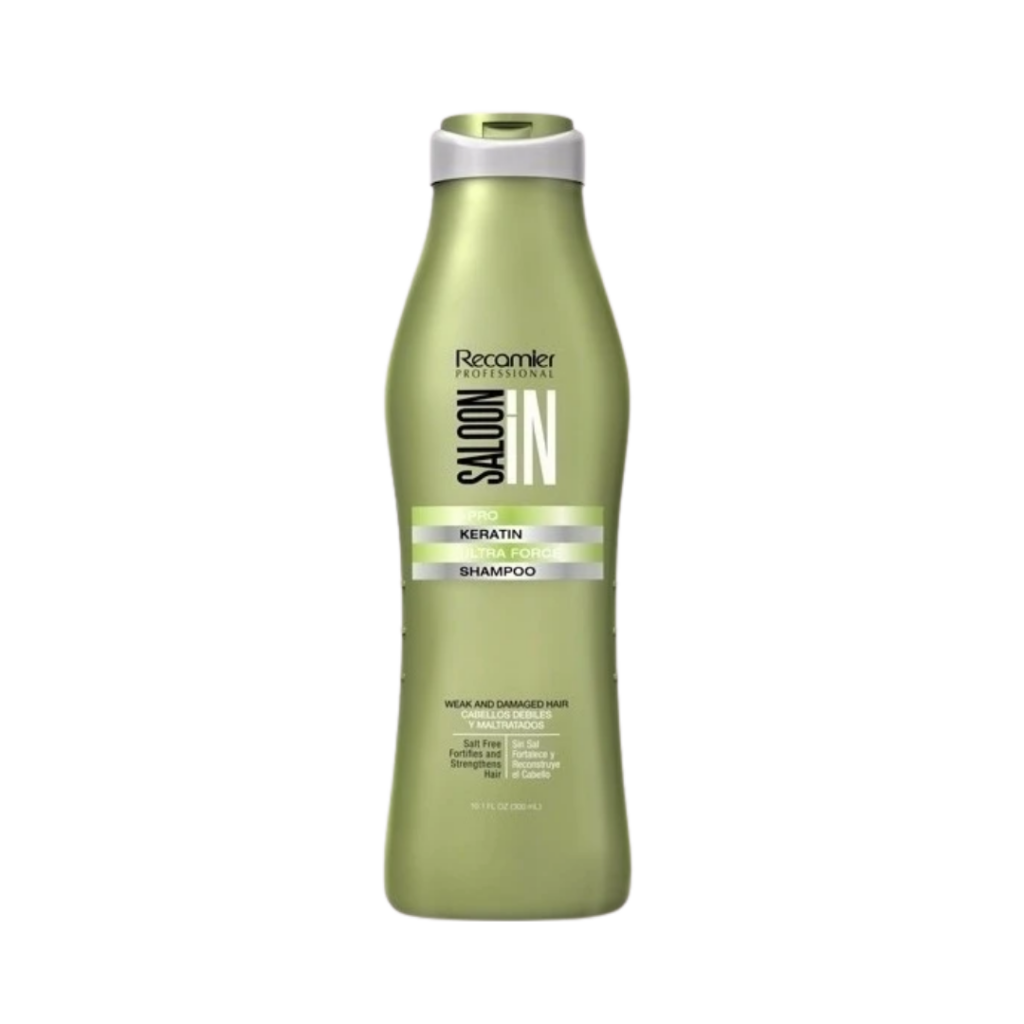 Shampoo Sin Sal Para Cabello Debil Y Maltratado 300ml Ultra Force Salon In