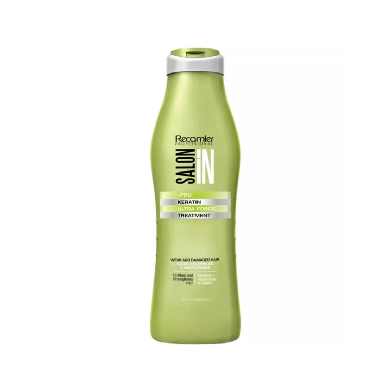 Tratamiento Sin Sal Cabello Debil Y Maltratado 300ml Keratin Ultra Force Salon In Recamier