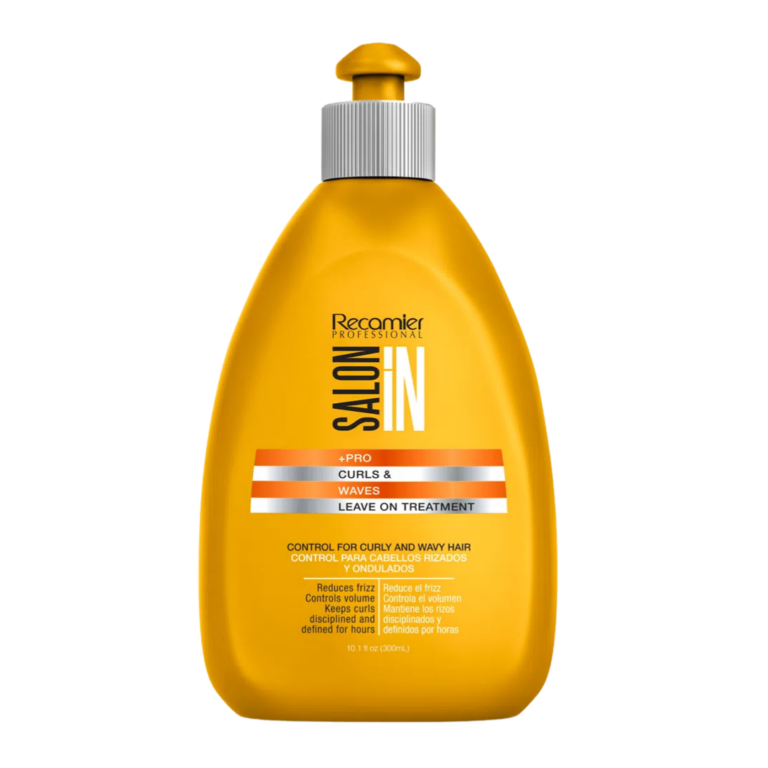Tratamiento Sin Enjuague Sin Sal Para Cabello Rizado 300ml Curls Y Waves Salon In
