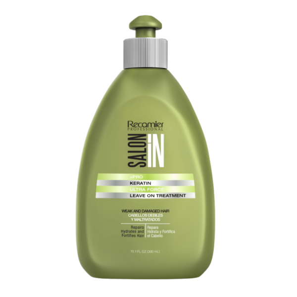 Tratamiento sin Enjuague Cabello Debil Keratina Ultra Force Salon In Recamier Pro