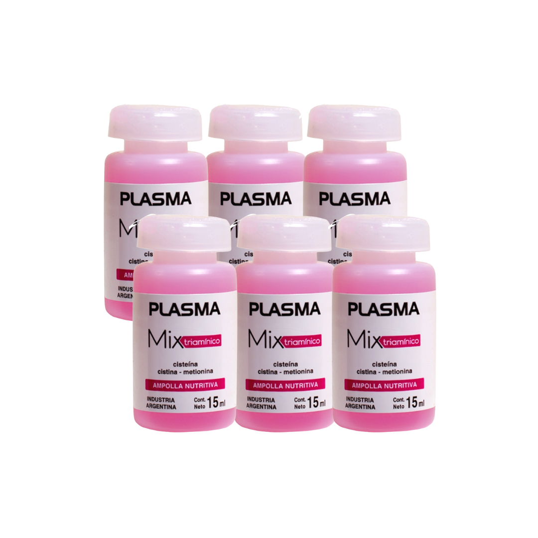 6 Ampollas Mix Triaminico Plasma 15ml C/u – Ampolla De Nutricion