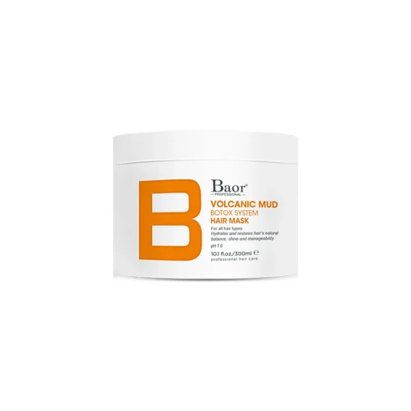 Mascarilla Sin Sal Cabello Seco B Volcanic Mud 300Ml Baor