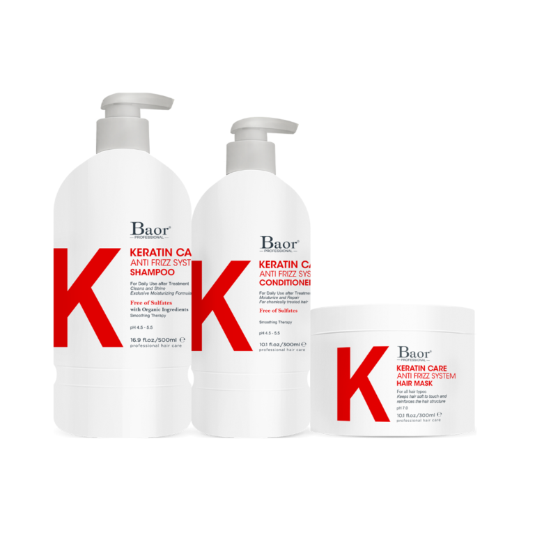 Kit Sin Sal Para Cabello Alisado K Keratin Care Baor Profesional