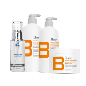 Kit Para Cabello Seco B Volcanic Mud + Serum Baor Profesional