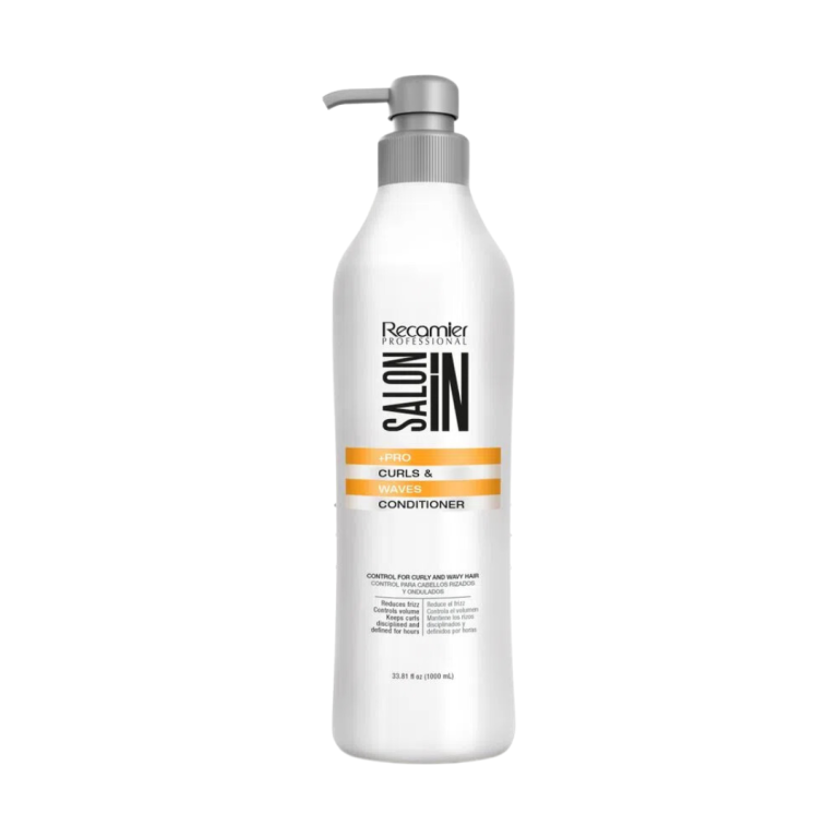 Acondicionador Sin Sal Cabello Rizos 1lt Curls Y Waves Salon In