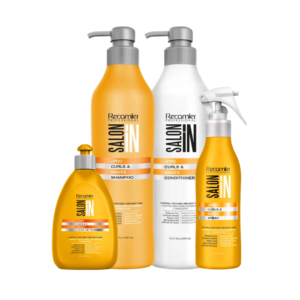 Megapack Sin Sal Para Cabello Rizado Curls y Waves Salon In