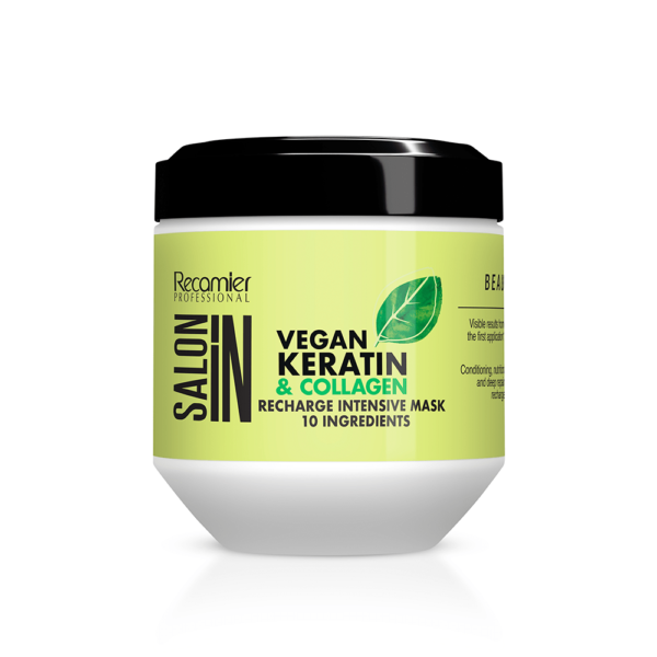 Recharge Vegano Keratin Collagen Salon In Recamier Pro