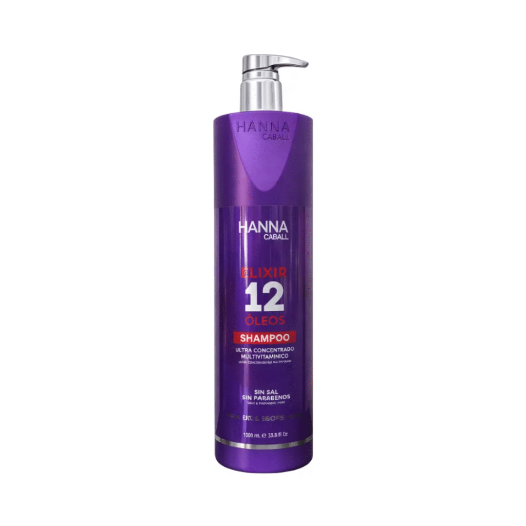 Shampoo Elixir 12 Oleos Hanna Caball 1lt