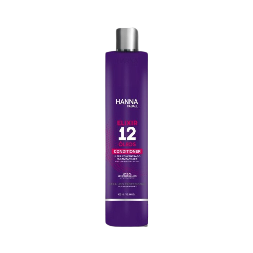 Acondicionador Elixir 12 Oleos Hanna Caball 400ml