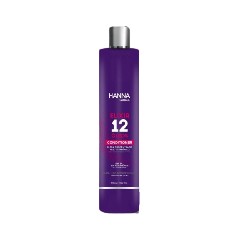 Acondicionador Elixir 12 Oleos Hanna Caball 400ml