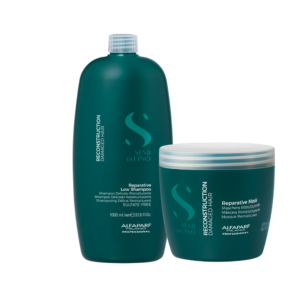 Duo Reconstruccion Shampoo 1 Lt + Mascarilla 500Ml Alfaparf