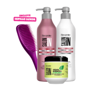 Tripack Recharge Sin Sal Cabello Tinturado Color Guard Salon In