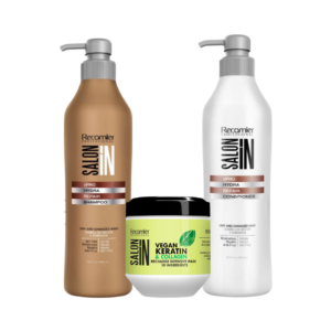 Tripack Recharge Sin Sal Para Cabello Dañado y Maltratado Hydra Repair Salon In