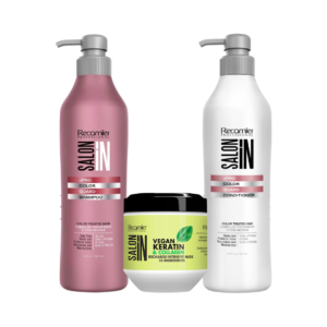 Tripack Recharge Sin Sal Cabello Tinturado Color Guard Salon In