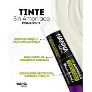 Tinte Sin Amoniaco 5.23 Chocolate Glasse 60Ml Hanna Caball