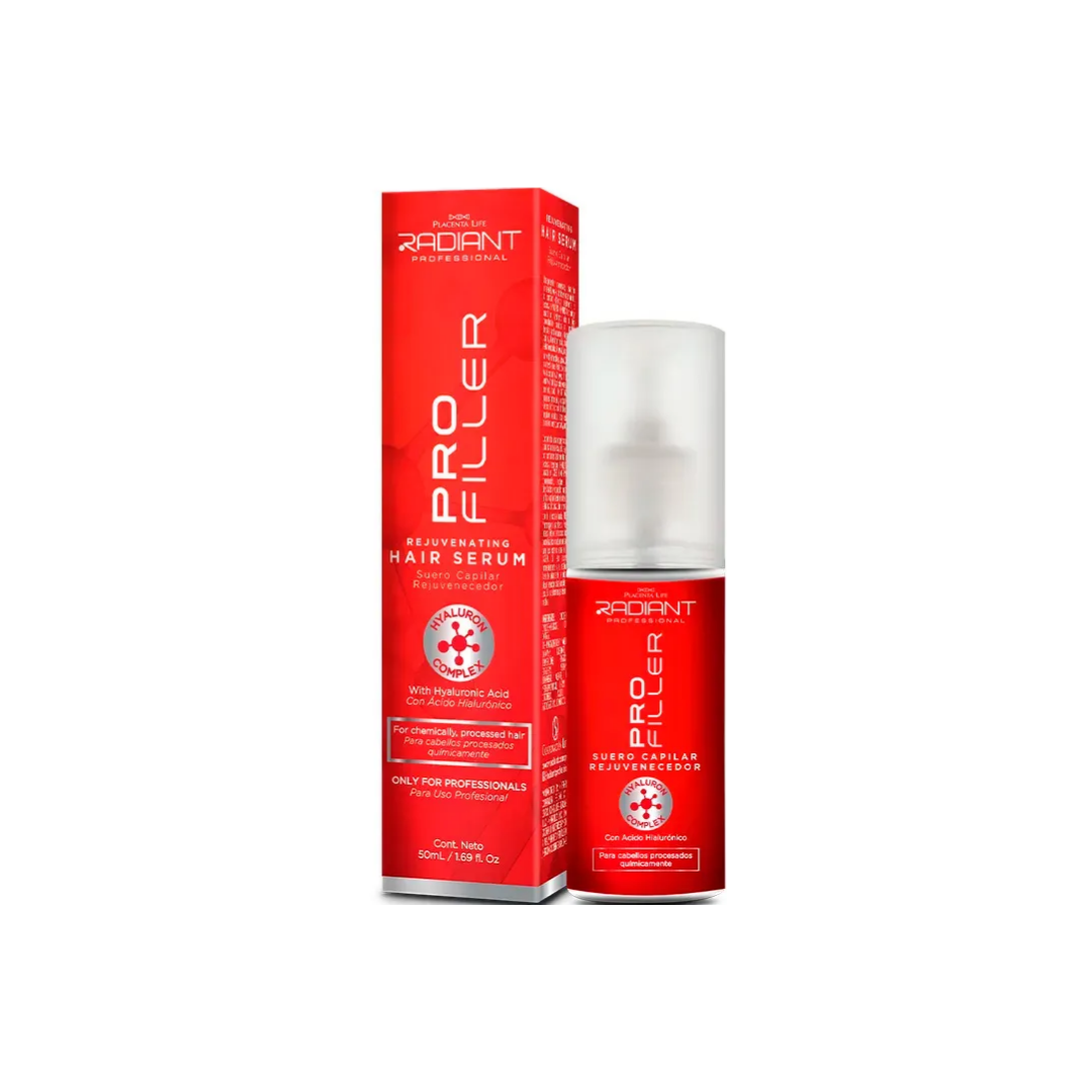 Envase de Sérum Radiant Pro Filler Rejuvenating 50 ml para Cabello Procesado