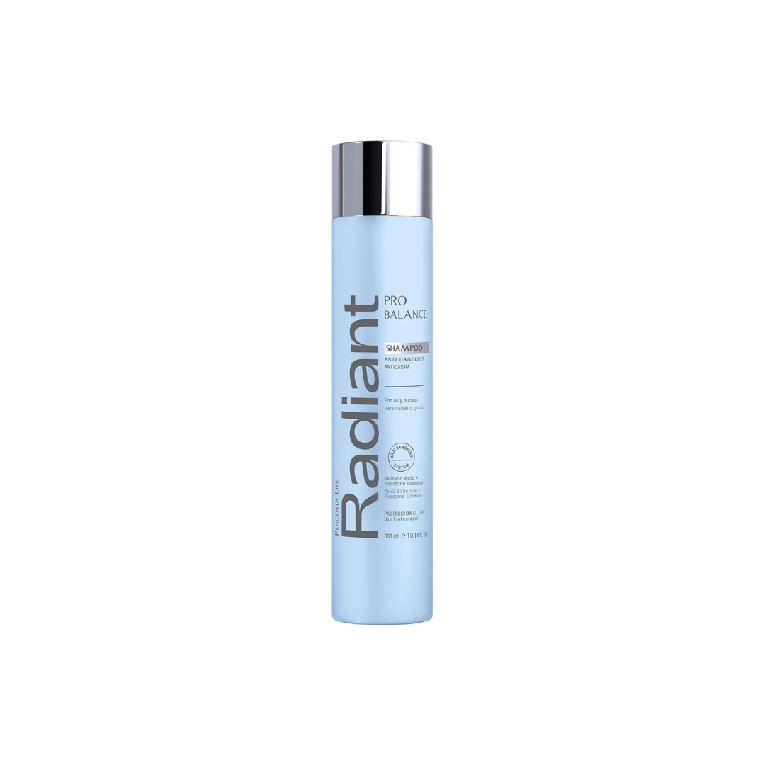 Envase de Shampoo Radiant Pro Balance 300 ml Anticaspa