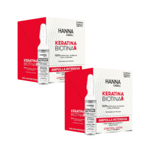 Dos Cajas dAmpolla Intensiva X 12 Unidades De 13 Ml C/u Keratina & Biotina – Control Caída De Hanna Caball