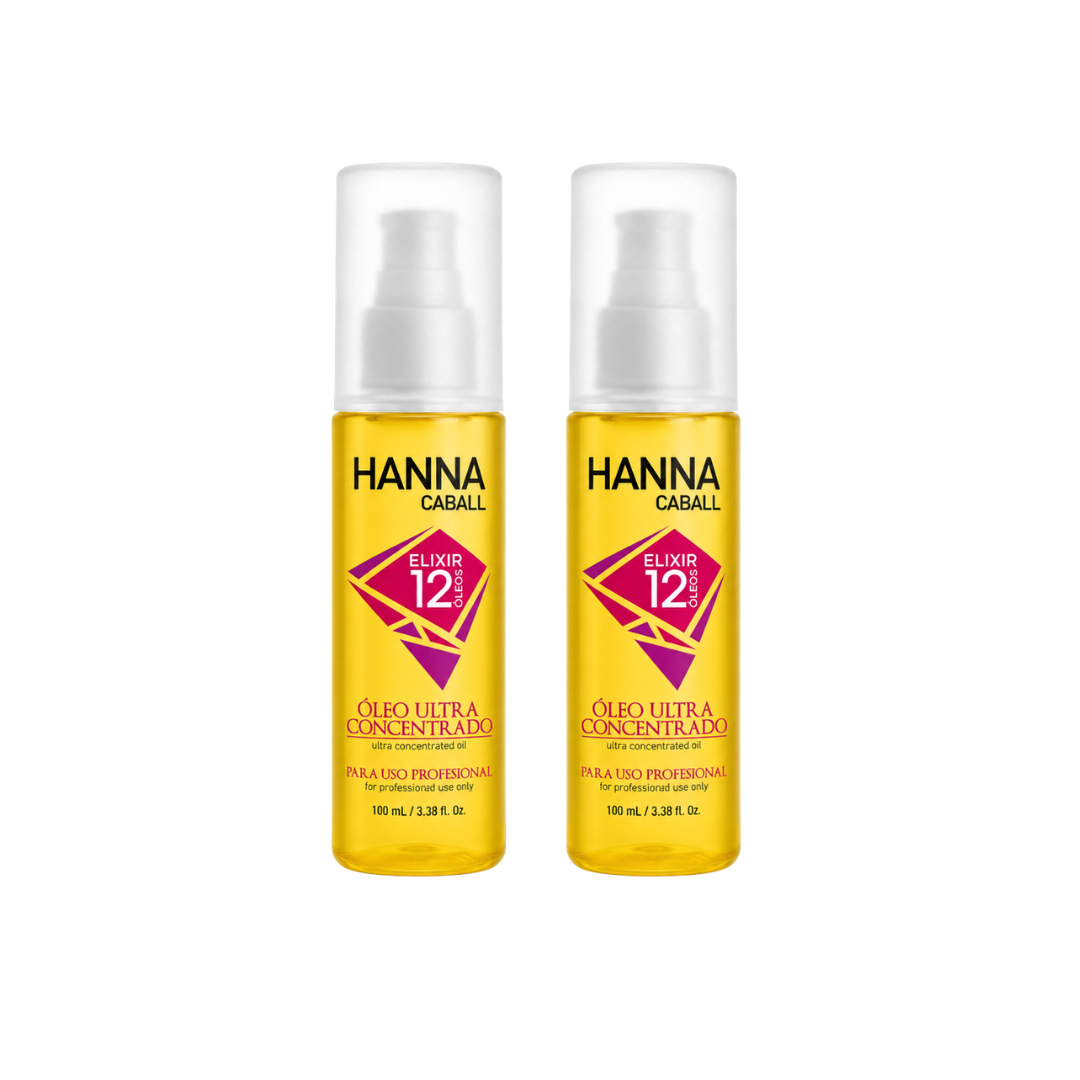 Duo Oleo Ultra Concentrado Elixir 12 Oleos 100ml c/u Hanna Caball