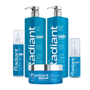 Mega Pack Post Liss Radiant Shampoo 1 L + Acondicionador 1 L + Mascarilla 350 g + Termoprotector 200ml + Serum 50ml