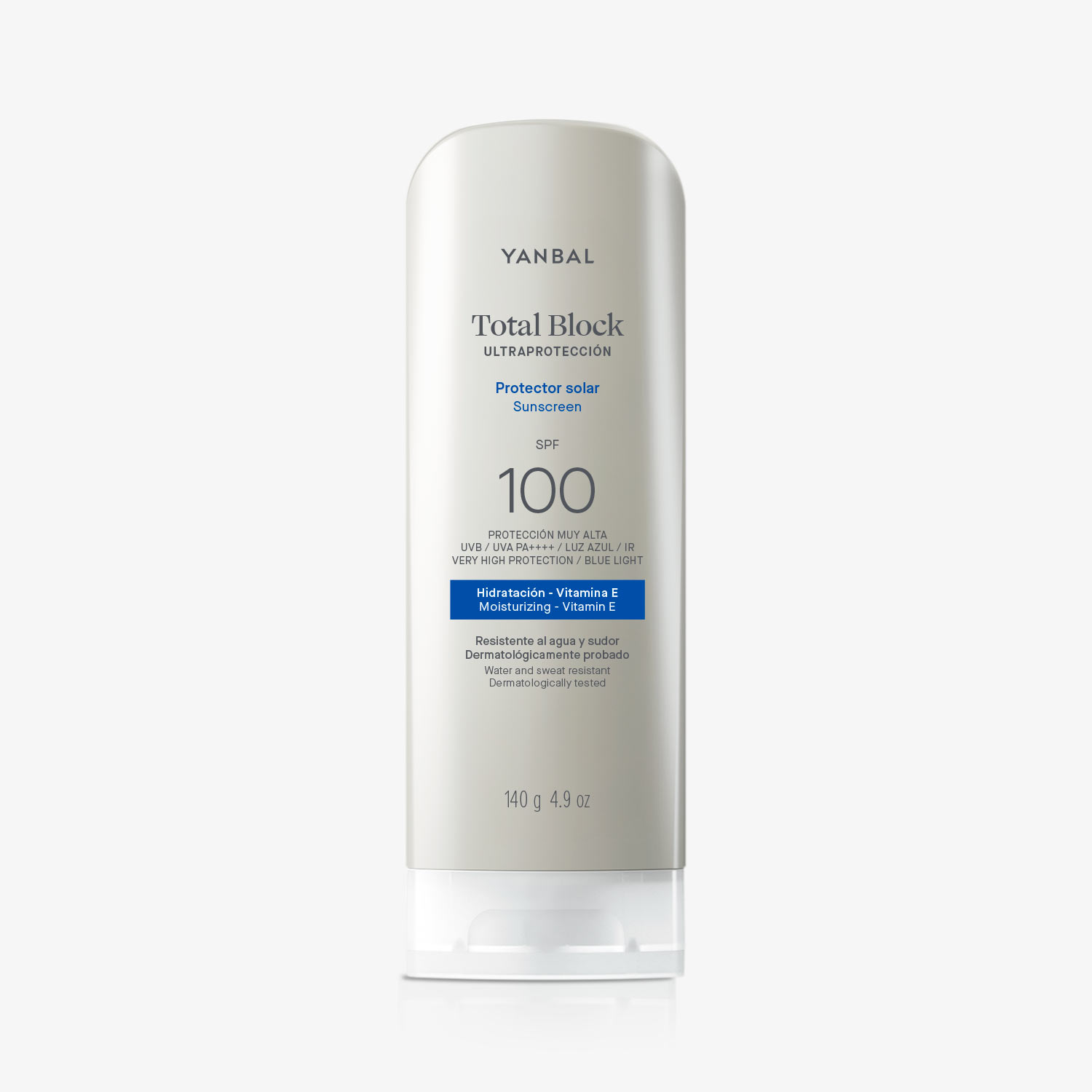 Total Block Ultraprotección SPF 100 – Protector Solar 140 g